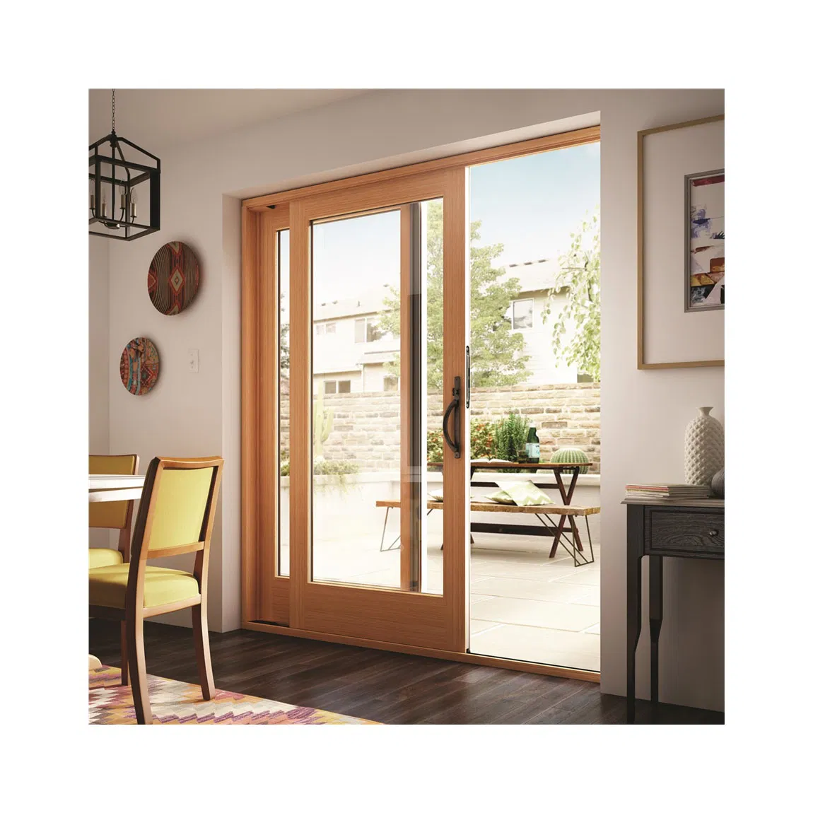 Алюминиевые раздвижные двери для кухни и шкафов