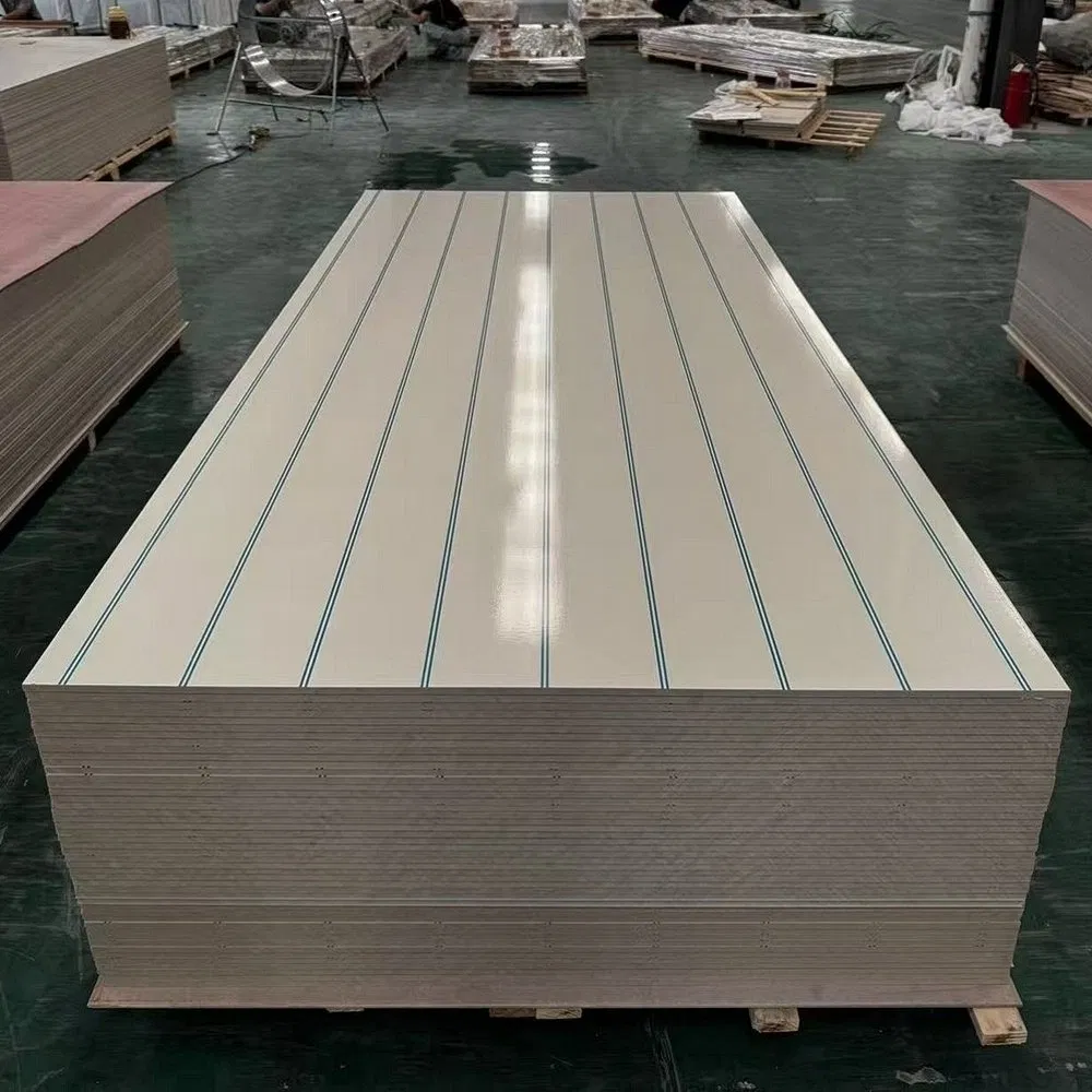 Decorative Sound-Absorbing Fiber Cement Board for Office Meeting Room Wall