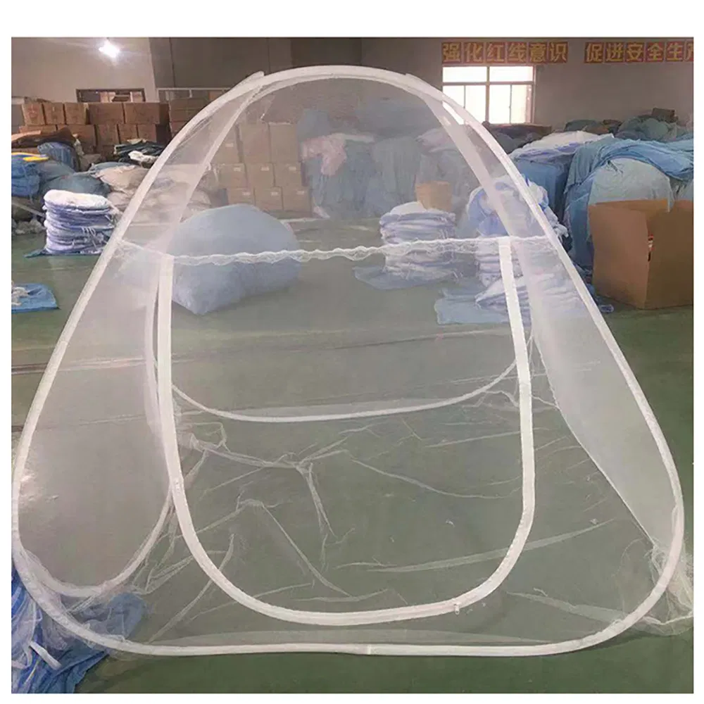 Customizable Portable and Foldable Mosquito Net with Pop-up Feature