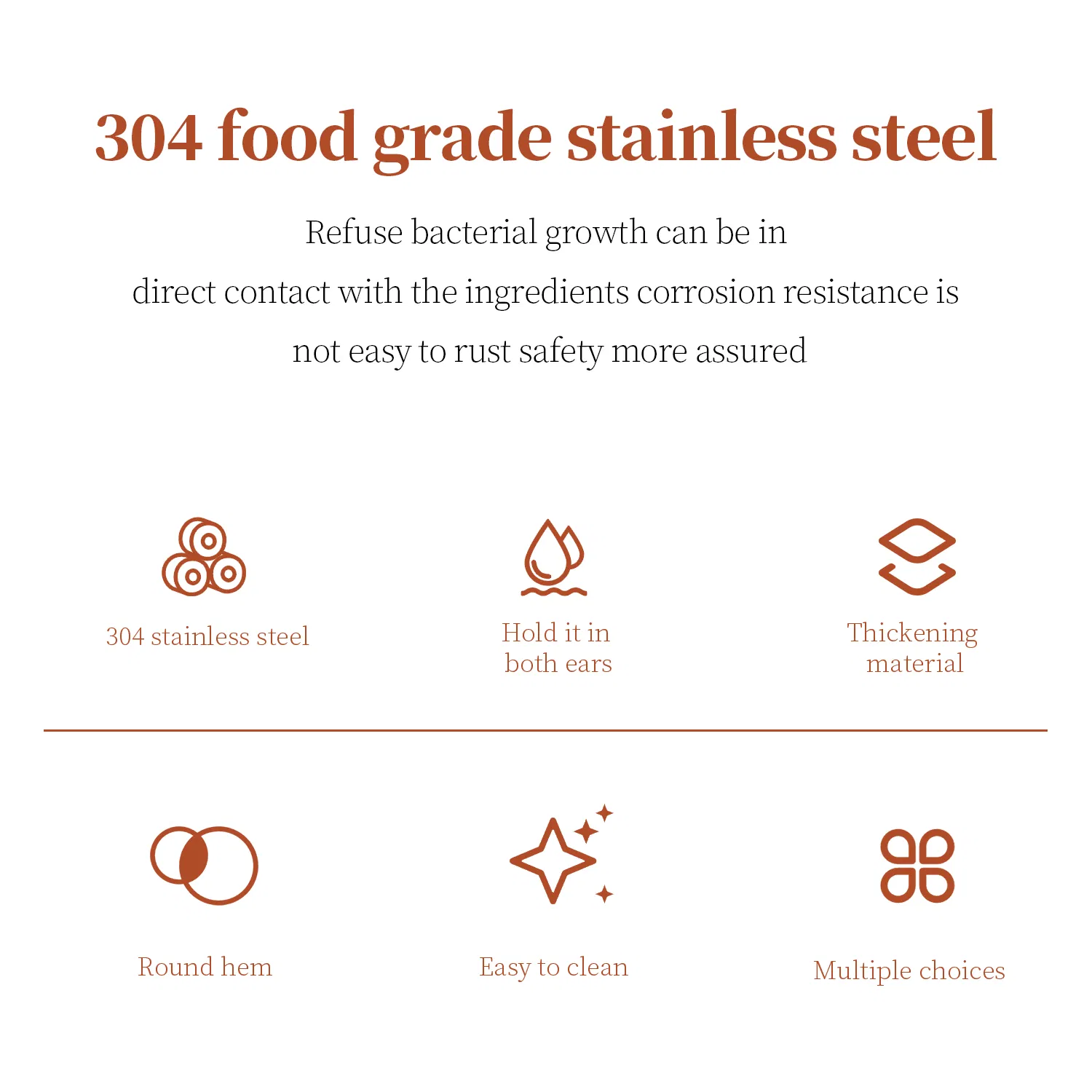 Premium 304 Stainless Steel Kitchen Seasoning Jar