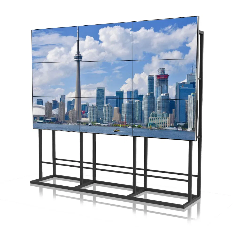 Видеостена 55 дюймов 3x3 с узкой рамкой 3.5 мм