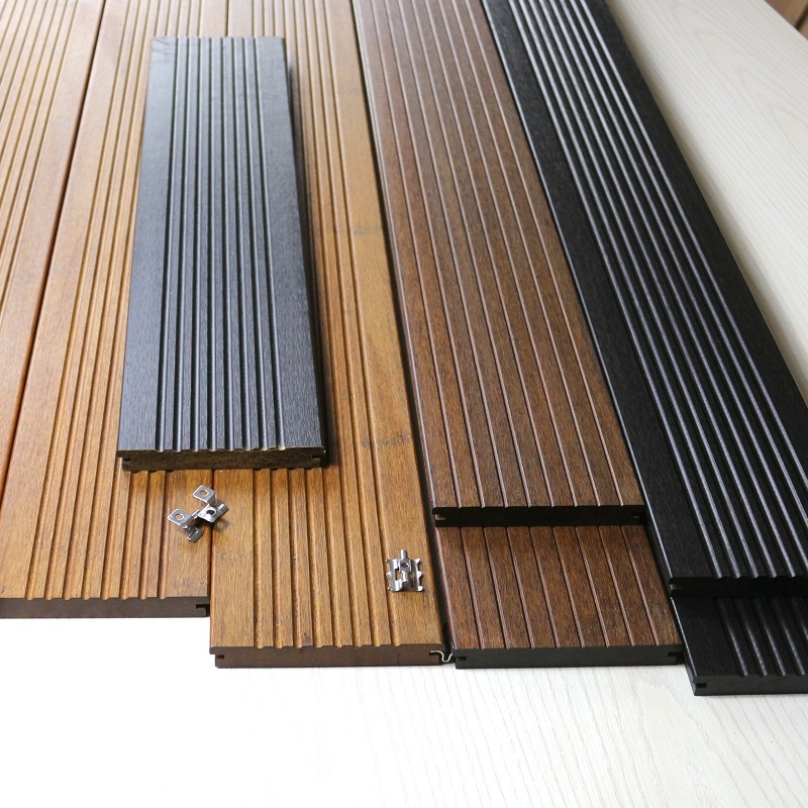 Outdoor Strand Woven Decking with High Density 1250 and 25 Years Gurantee