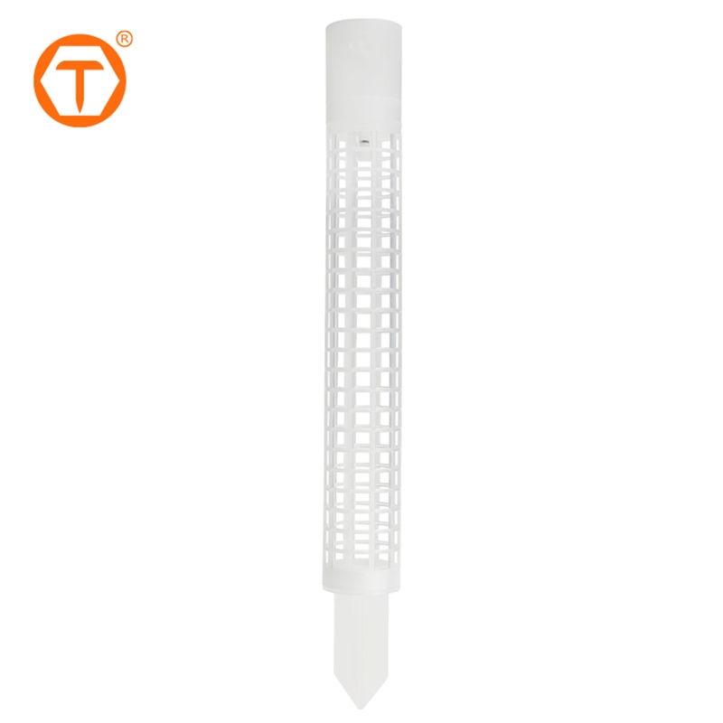 Hollow Design Self-Watering Plants Climbing Support White Moss Rod Self Watering Plastic Moss Pole