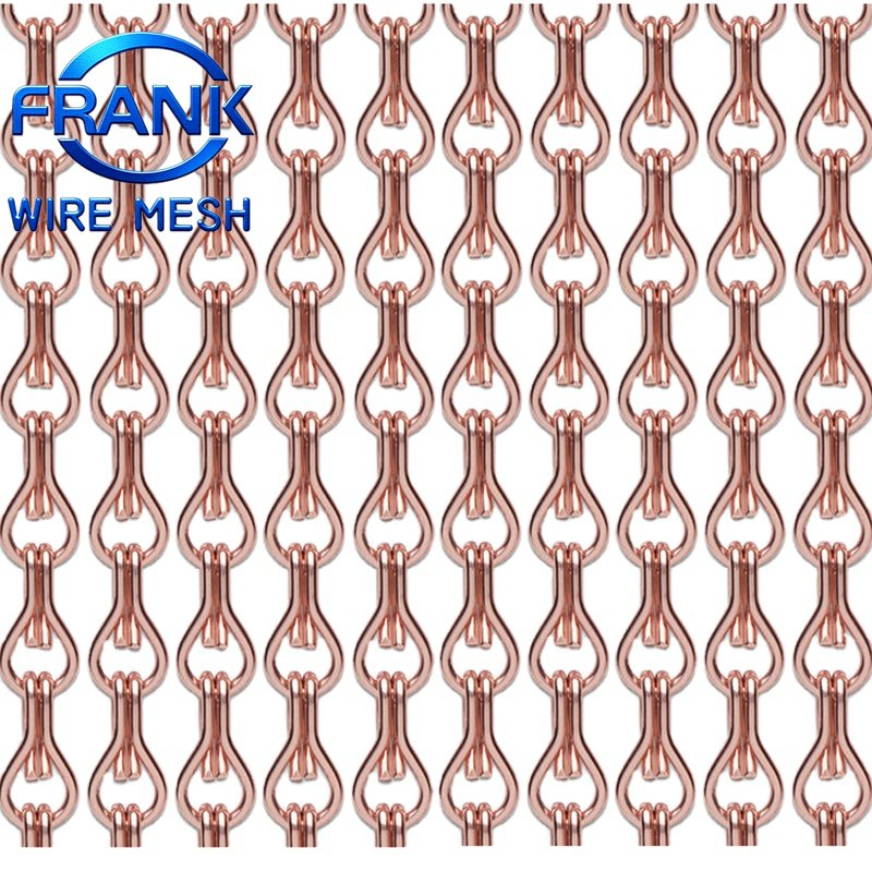 Metal Curtains, Easy to Install Chain Curtains, Anti for Kitchens Indoor Outdoor Decoration Bathroom Shower