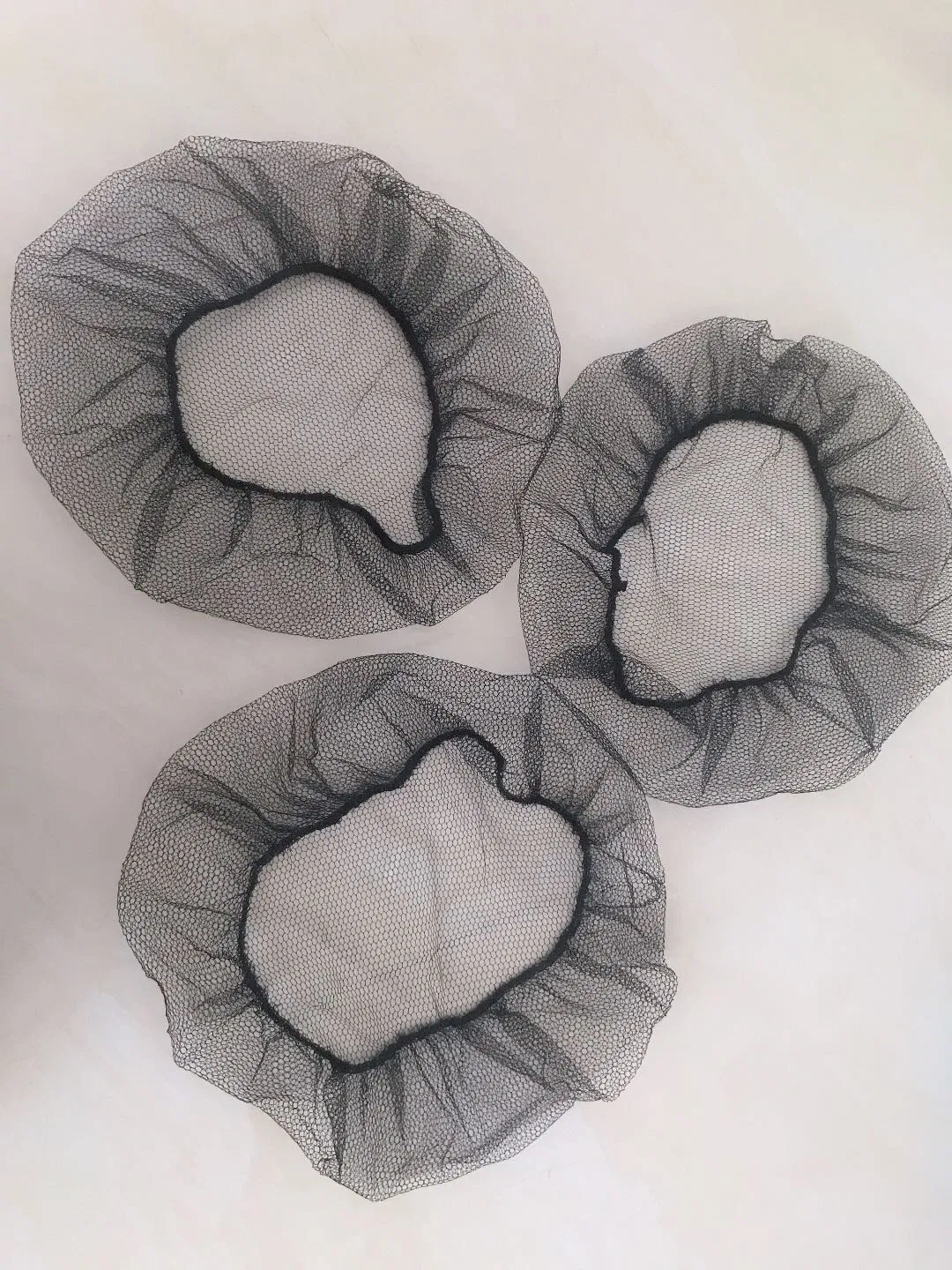 Disposable Nylon with Elastic Band for Hygiene and Food Service Hair Net