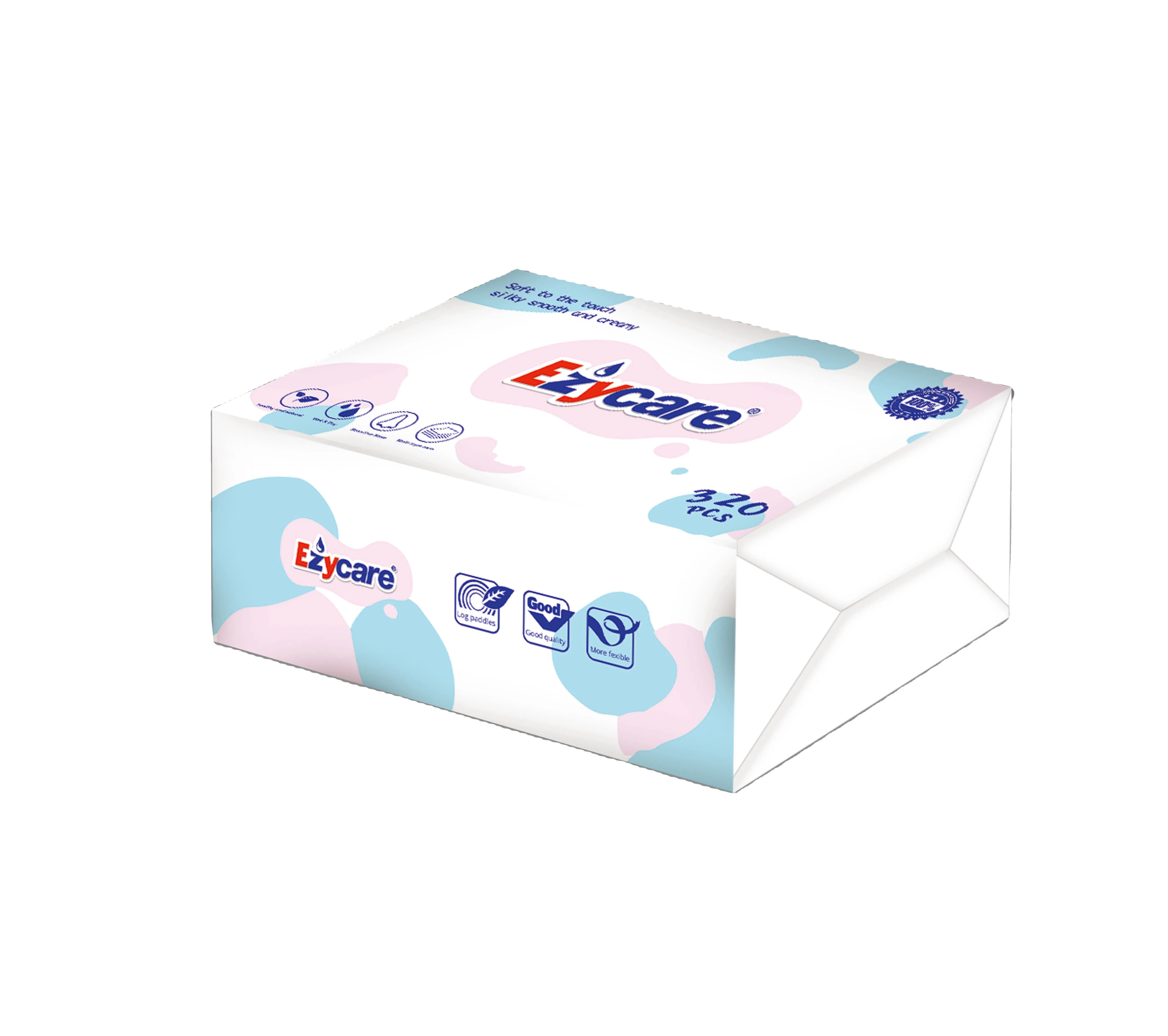 Customizable Ultra Soft 2/3ply Facial Tissue 100/150/200 Sheet Disposable Pocket Tissue Made From Virgin Wood Pulp Paper