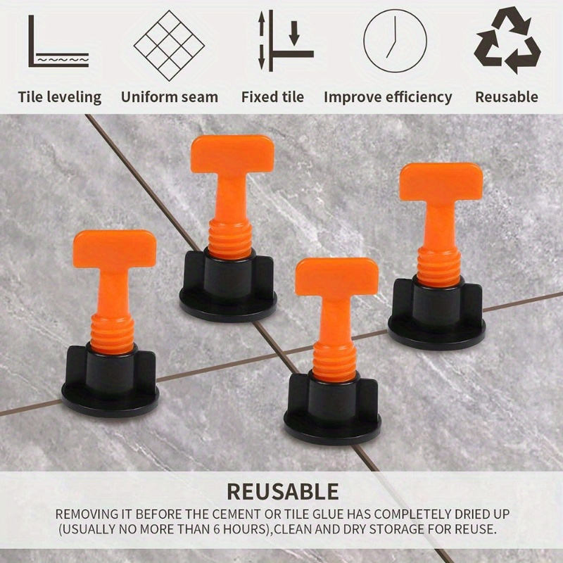 Wholesales Factory Reusable Tile Leveling System for Wall Floor Tile Laying