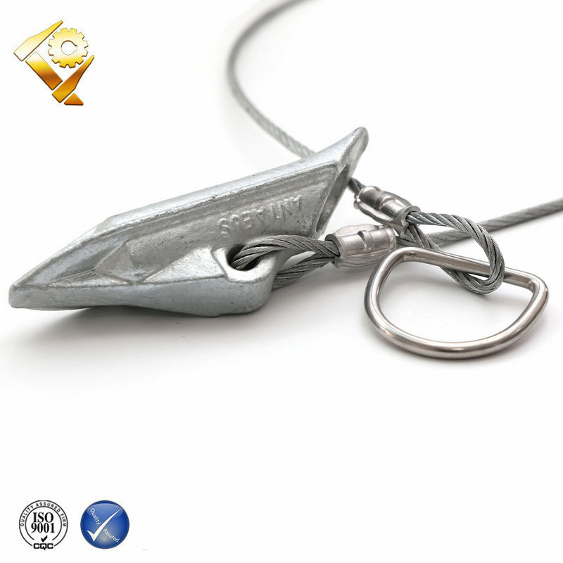 Грунтовый анкер EC110 с оцинковкой, 1000 фунтов