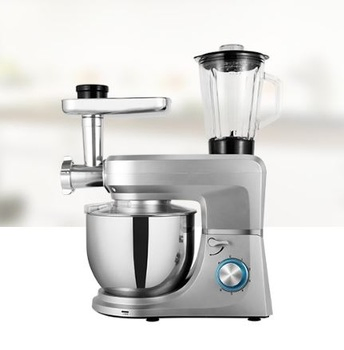 1100W Multifunction 5L Cake Stand Mixer Stand Mixer Food Blender Meat Grinder 3in1 Household Electric Egg Beater