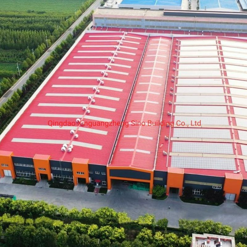 Large Span Industrial Factory Shed Prefabricated/Prefab Steel Structure Warehouse Workshop