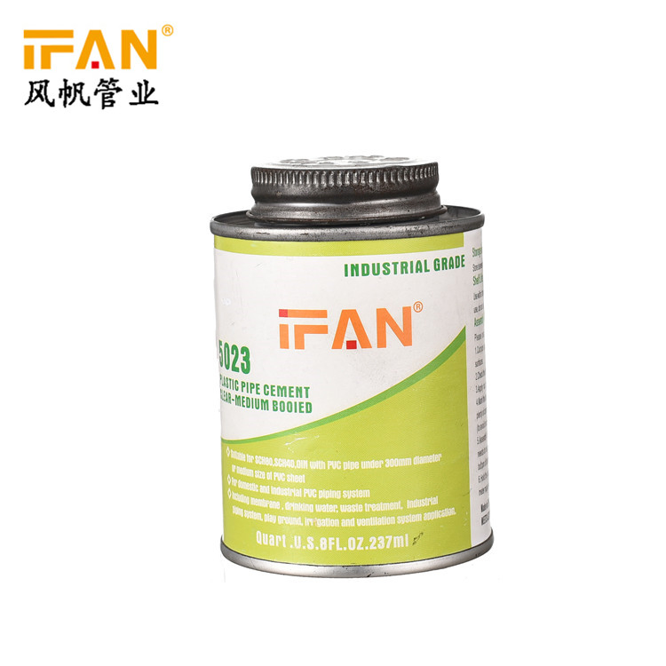 Ifan 250ml Plastic PVC UPVC Pipe Fittings Adhesive PVC Pipe Fittings Glue