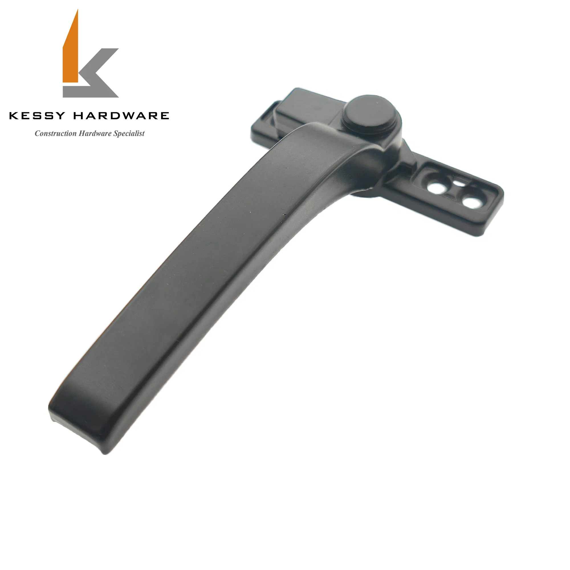 Aluminium Alloy Window Handle 4 Holes Rivet Type Hollow Projected Handle