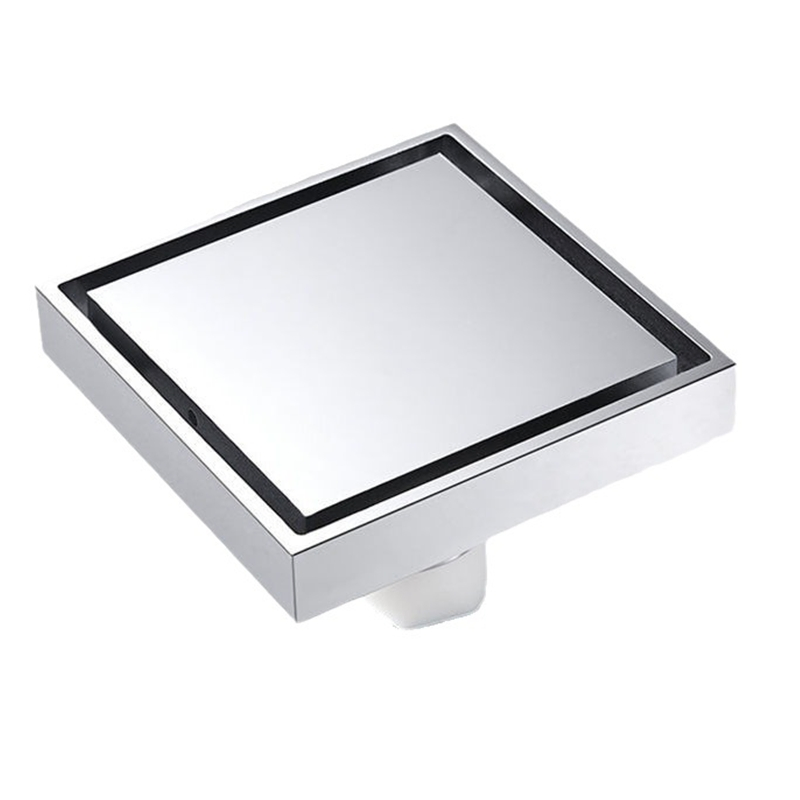 Дренаж для пола с защитой от запаха, квадратная решетка