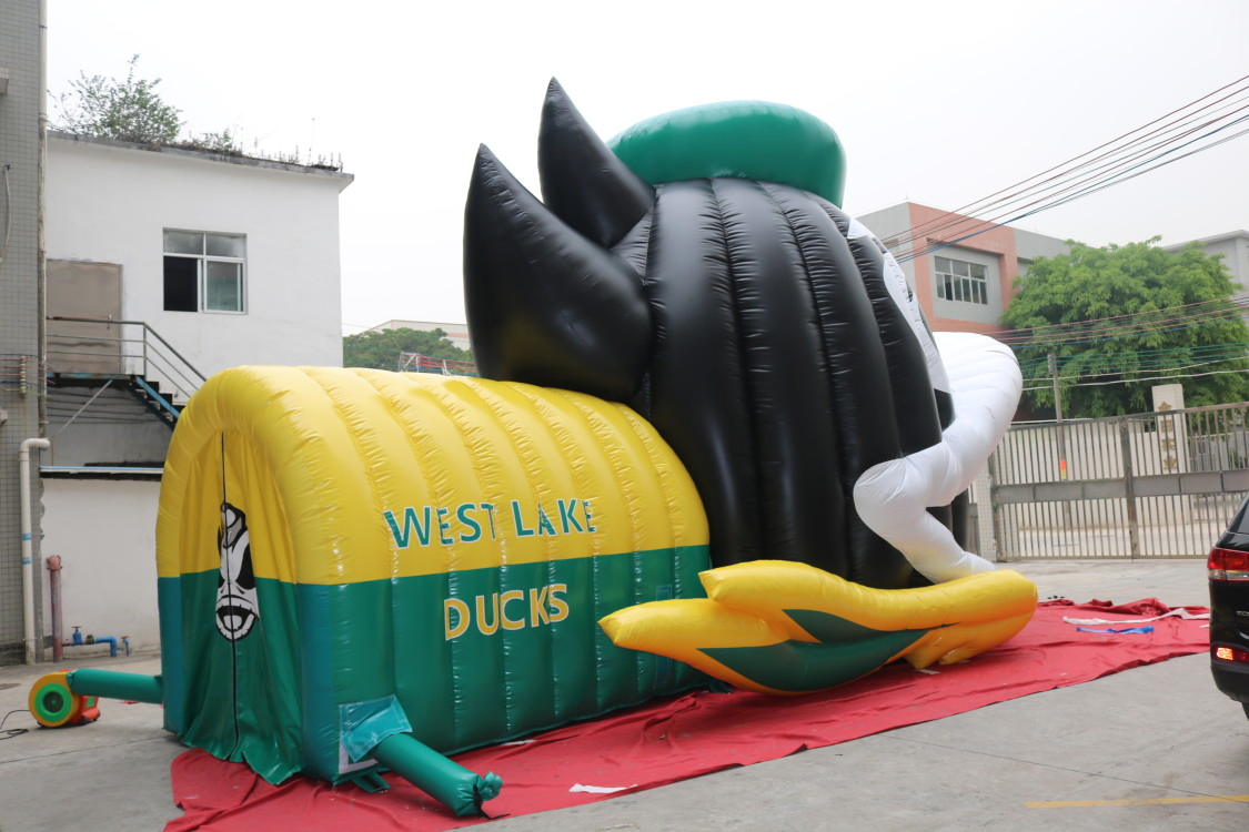 Inflatable Duck Helmet Sport Game
