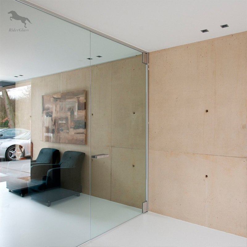 6mm 8mm 10mm Office Tempered Glass Partition