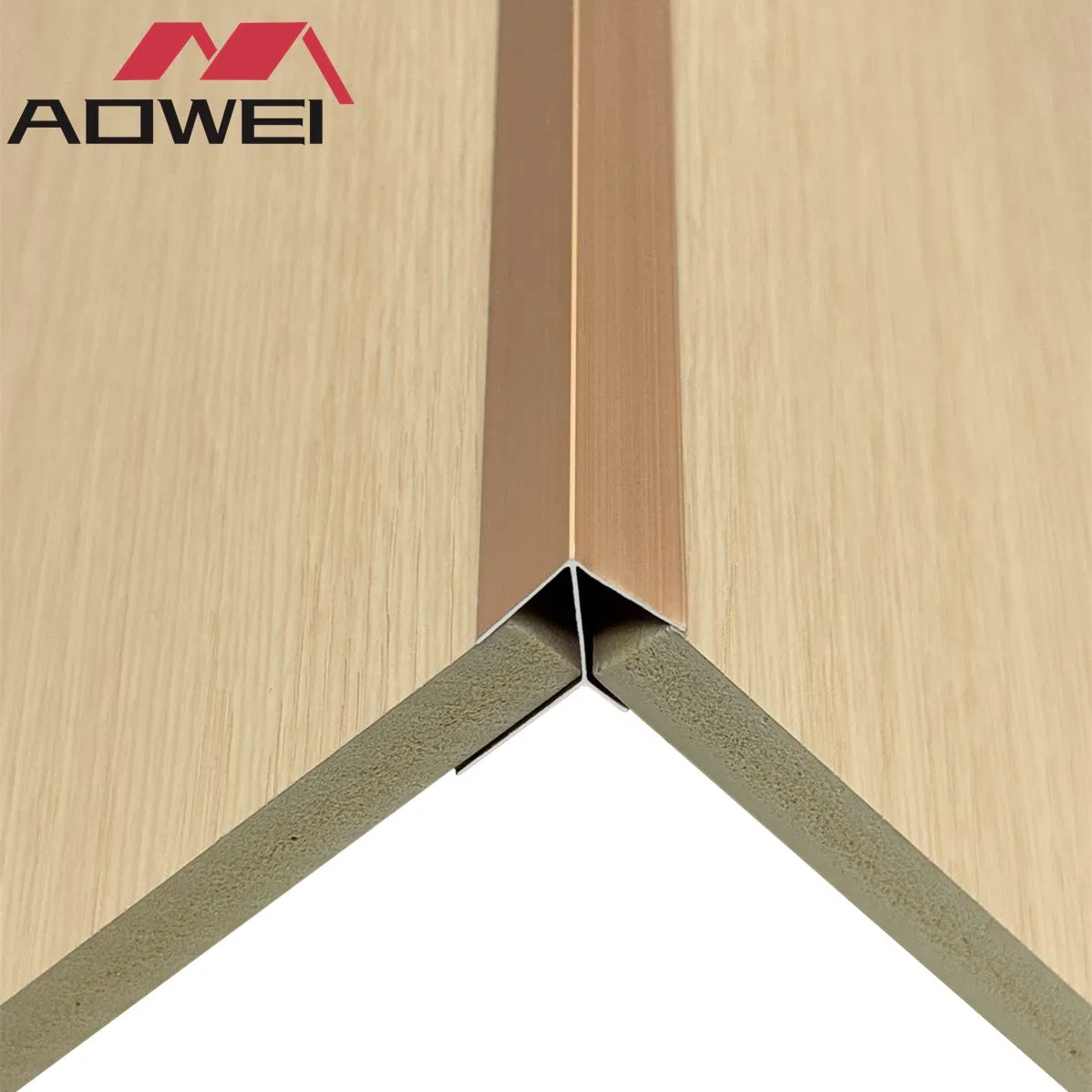 Durable 3-Meter Aluminum Accessories for Easy PVC and WPC Panel Installations