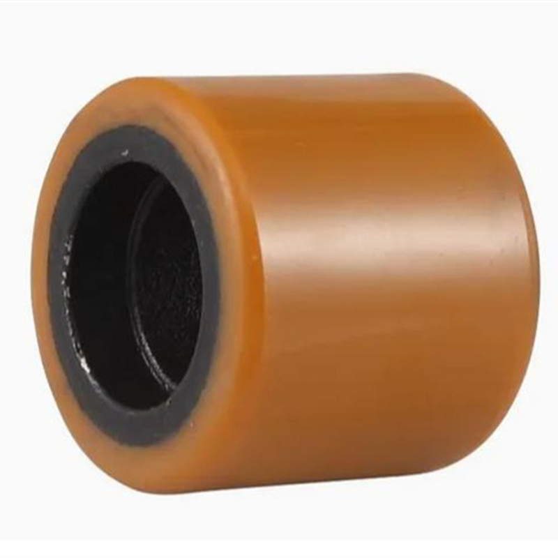 PU on Cast Iron Casters Forklift Wheels Heavy Duty Industrial Castor Wheels