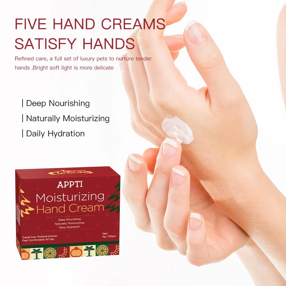 Beauty Cosmetics Whitening Deep Moisturization Skin Care Hand Cream for Christmas Season