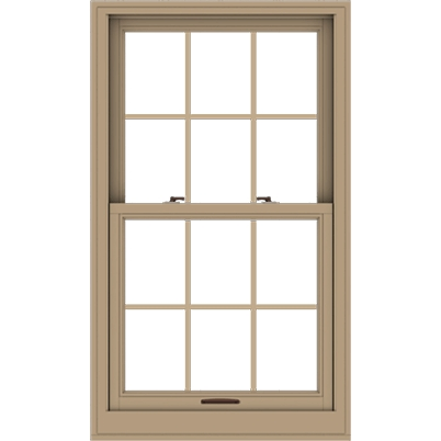 Aluminium Clad Solid Wood Swing Sliding Casement Windows Metal PVC