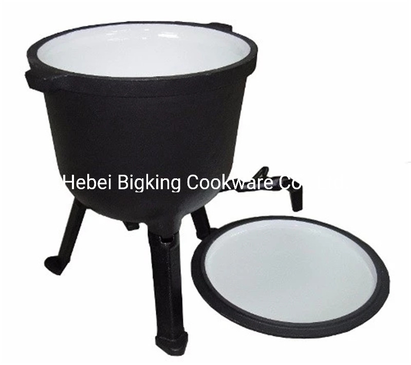 Wholesale Vegetable Oil 3 Legs Casting Iron Ducth Oven Pots