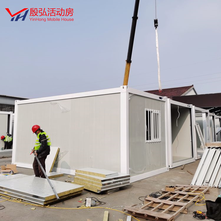 Mobile Homes Tiny Houses Prefab Building African 20FT 40FT Prefabricated Small Prefab Steel SIP Container Houses Fast Hospital