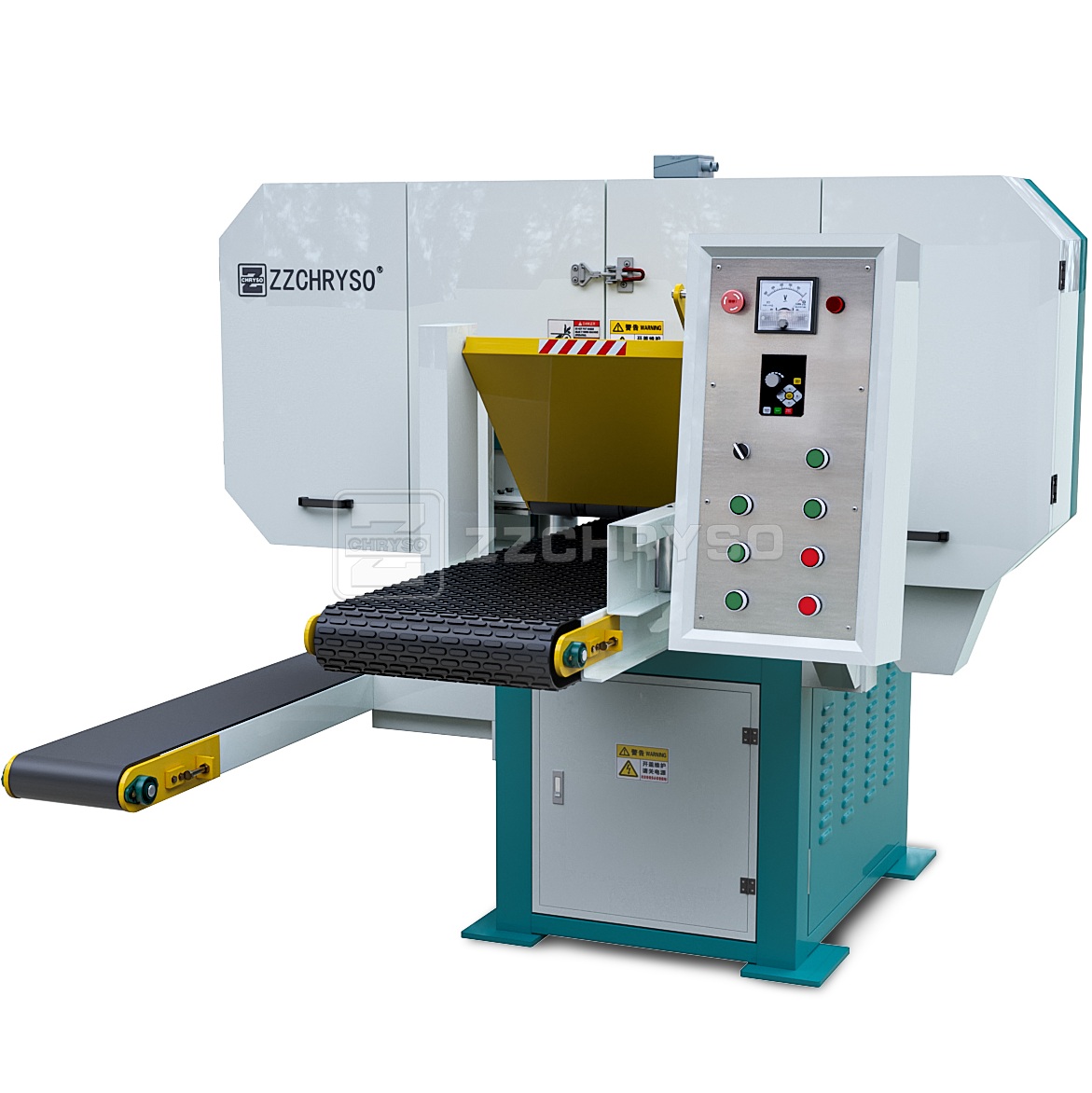 Ленточная пила по дереву горизонтальная для распиловки