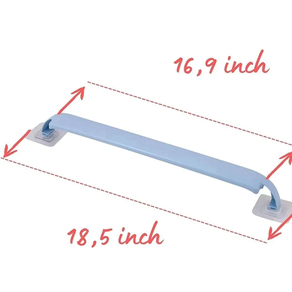 Free Punch Towel Rack Single Rod Rotating Hanger Plastic Bar Wbb15727