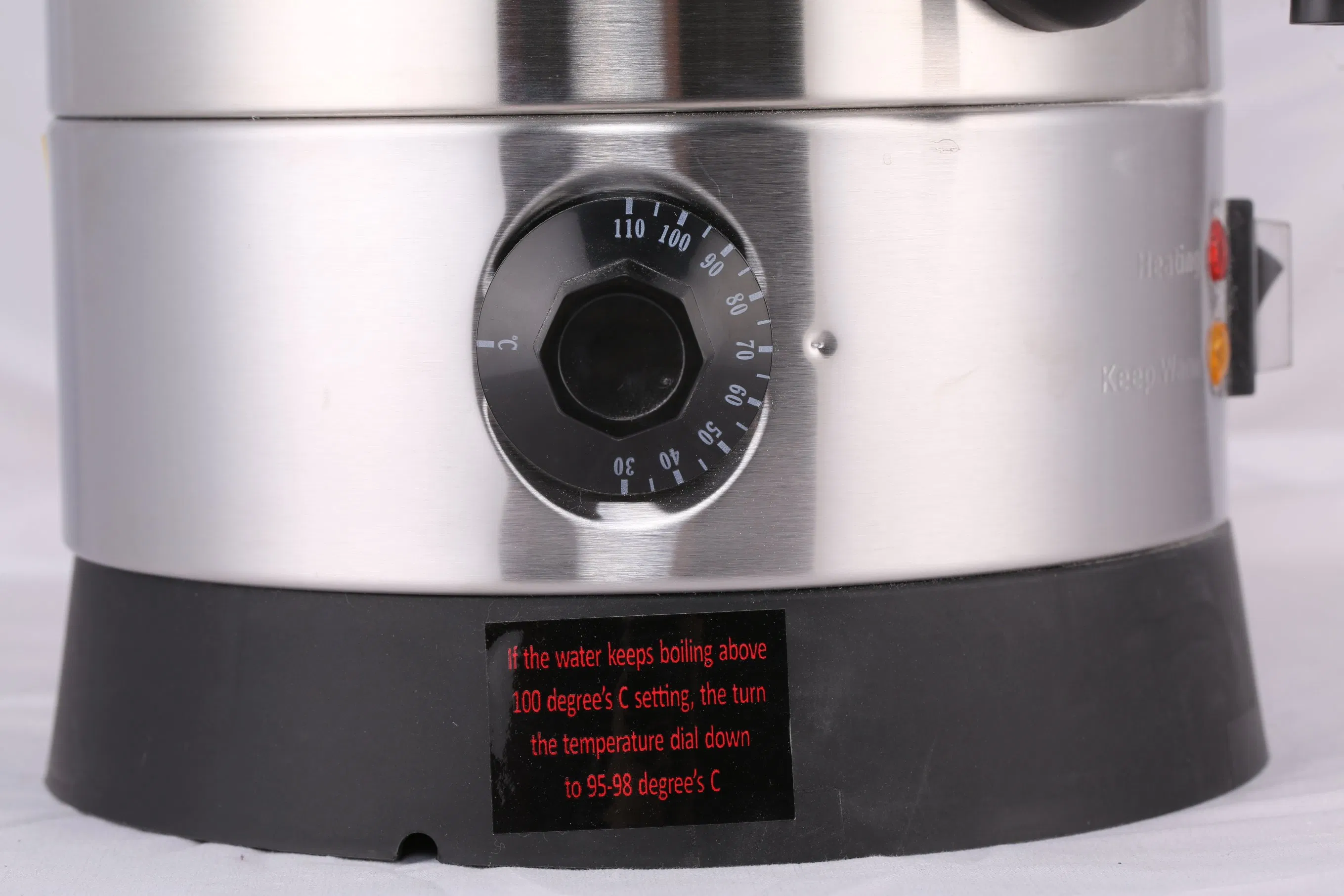 Heavybao Custom Temperature Control Stainless Steel Hot Drinks Water Urn