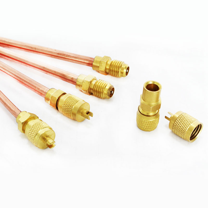 Air Conditioning Parts Access Valve 1/4 Charging Nipple
