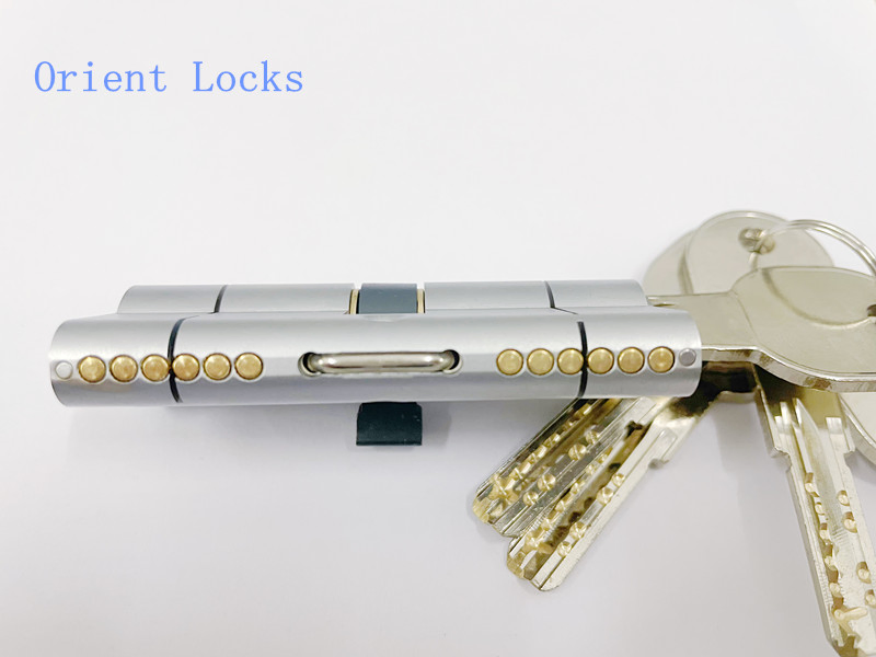 Euro Profile Lock Cylinder with up-Down Pin with Anti-Break Strip & Snap