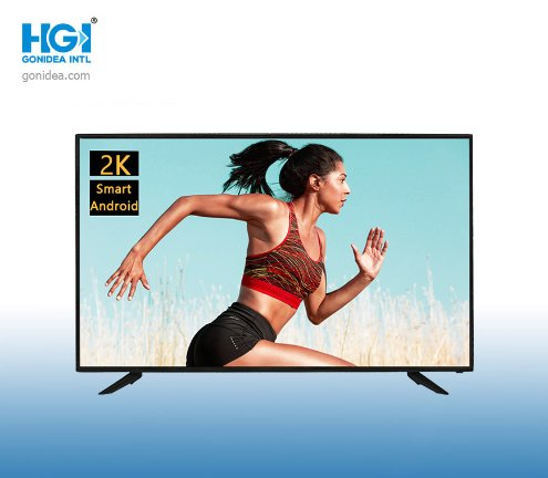 43" TV Smart Color 2K LCD Screen LED TV Cheap Price Hgt-43
