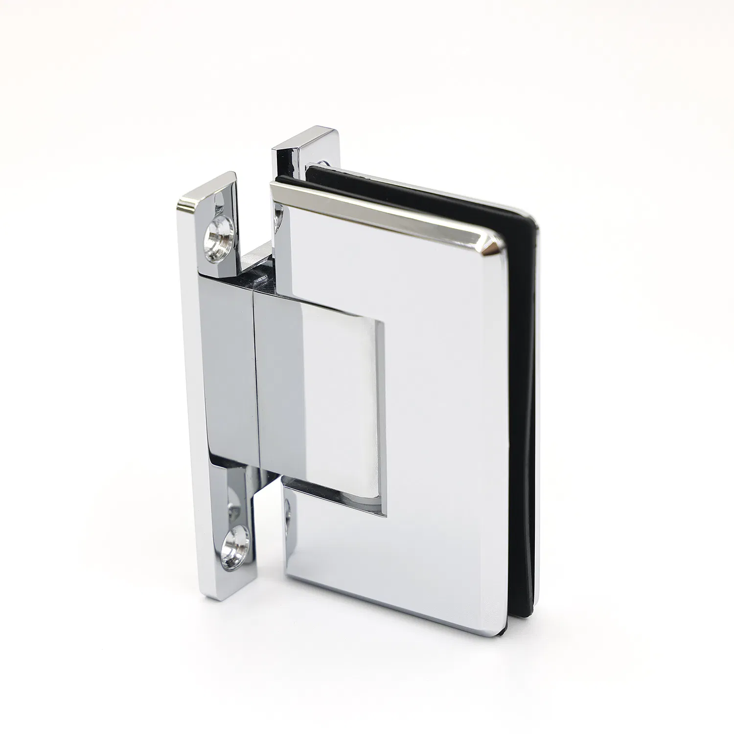 Brass Solid Shower Hinge, Chrome Coating Finished Shower Hinge