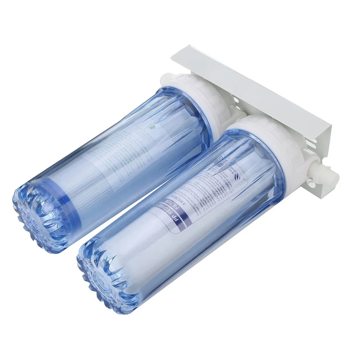 2 Stage 20 Inch Plastic Big Blue Water Filter Housing