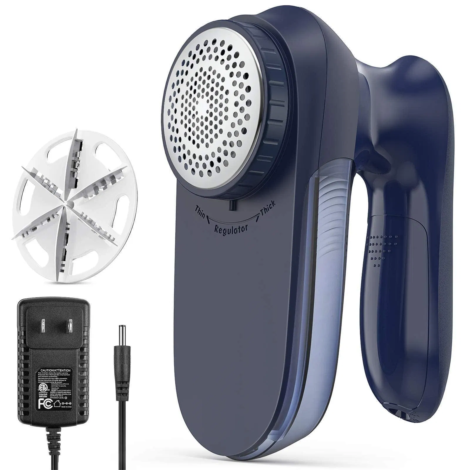 Sweater Fabric Shaver Home-Edition Powerful Efficient AC-Adapter Battery Powered Fuzz Lint Remover