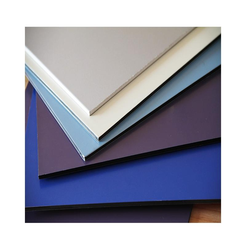4mm Brushed Aluminium Commercial Kitchen Wall Panels PVDF PE Decoration	Materials