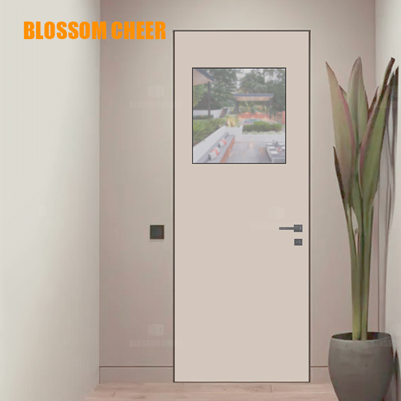 Stylish Aluminum Frameless Door Featuring UV Protection Coating