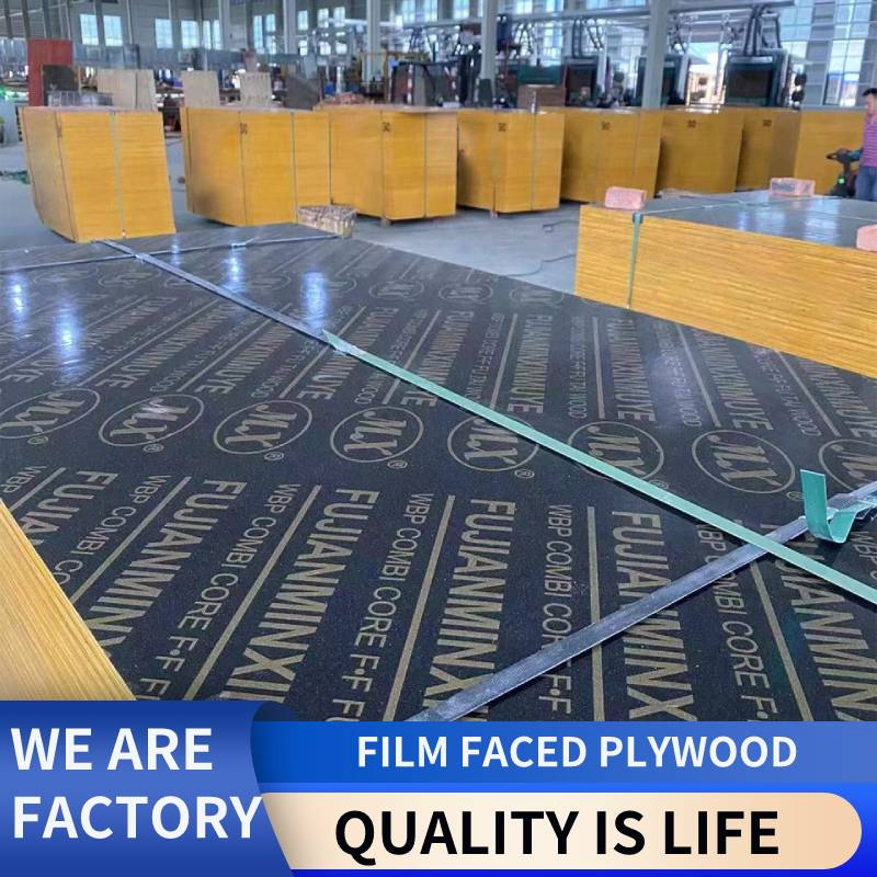 Professional Factory 1220X2440mm Customized Phenolic Plywood Finger-Joint Film Faced Plywood