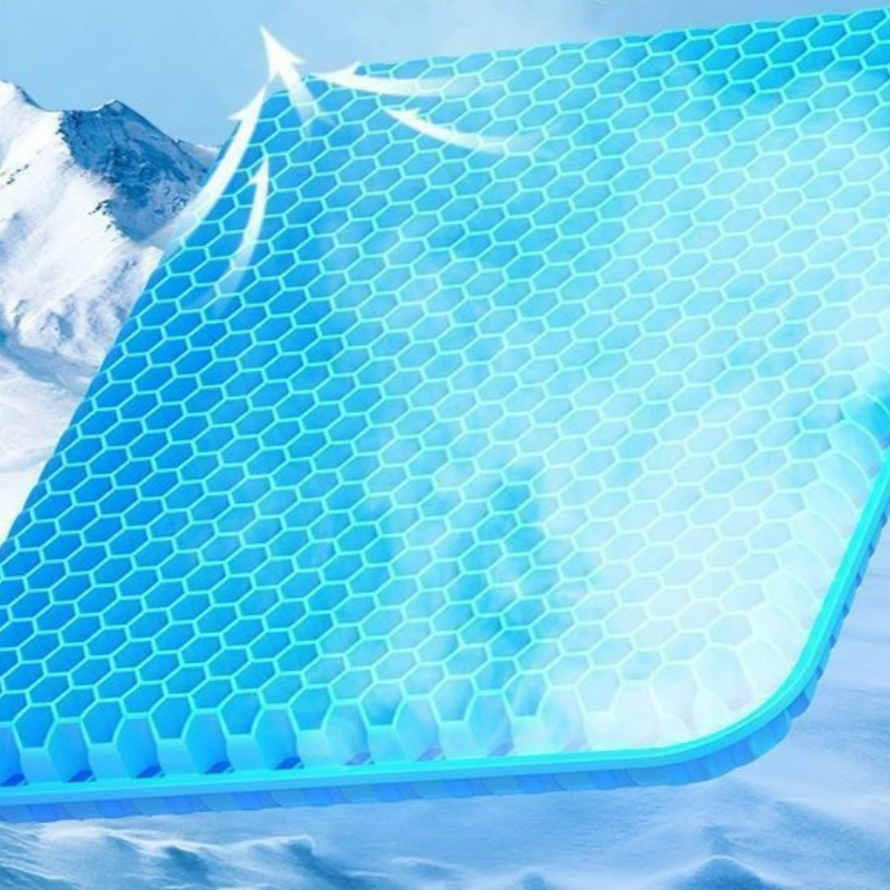 Cooling Breathable Honeycomb Design Pressure Best Orthopedic Honeycomb Enhanced Gel Cushion
