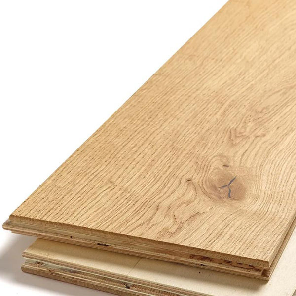 Инженерная доска дуб с сучками, 15 мм, для дома и офиса