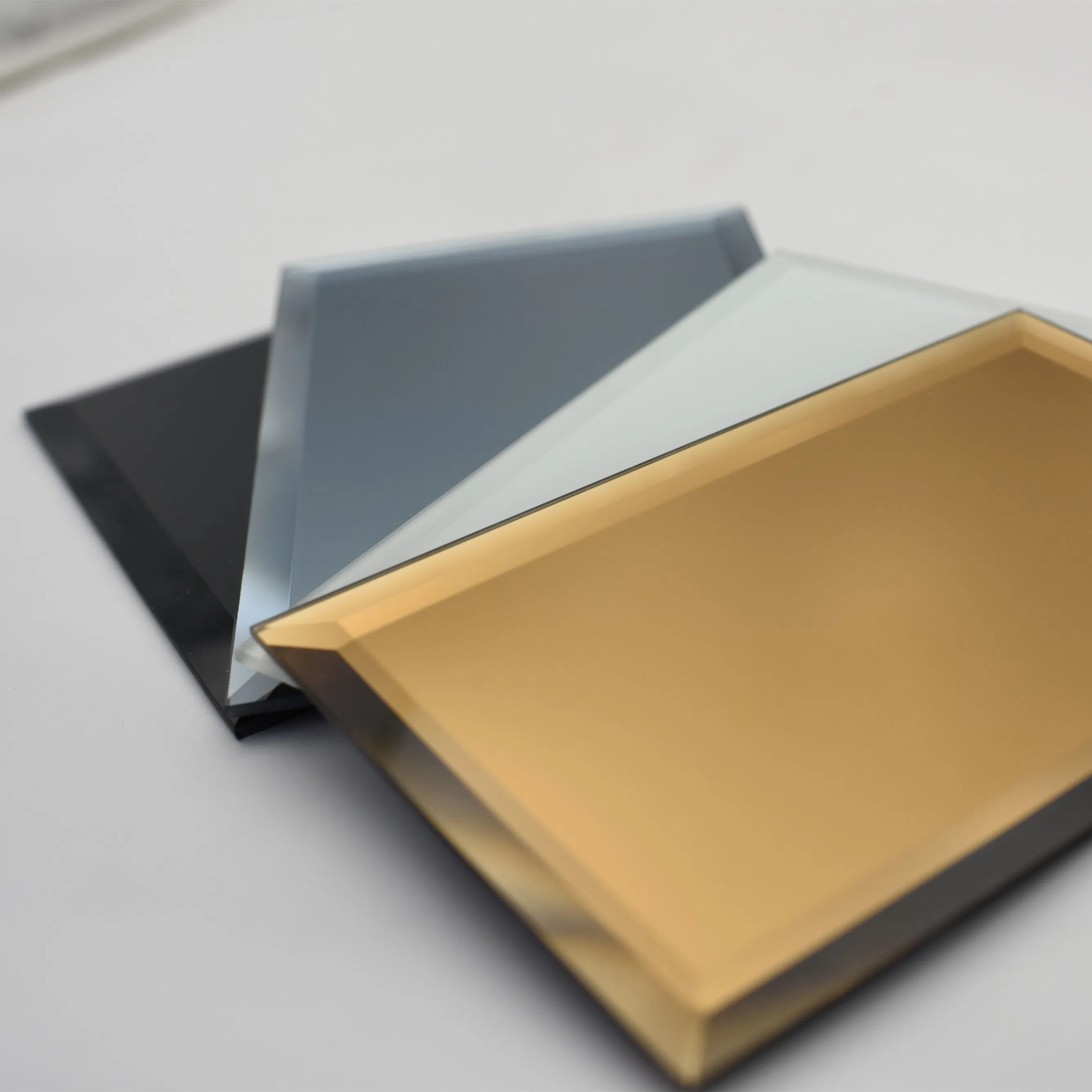 Glass Supplier Clear Edge Beveled Mirror for Decorative Wall Bathroom Vanity