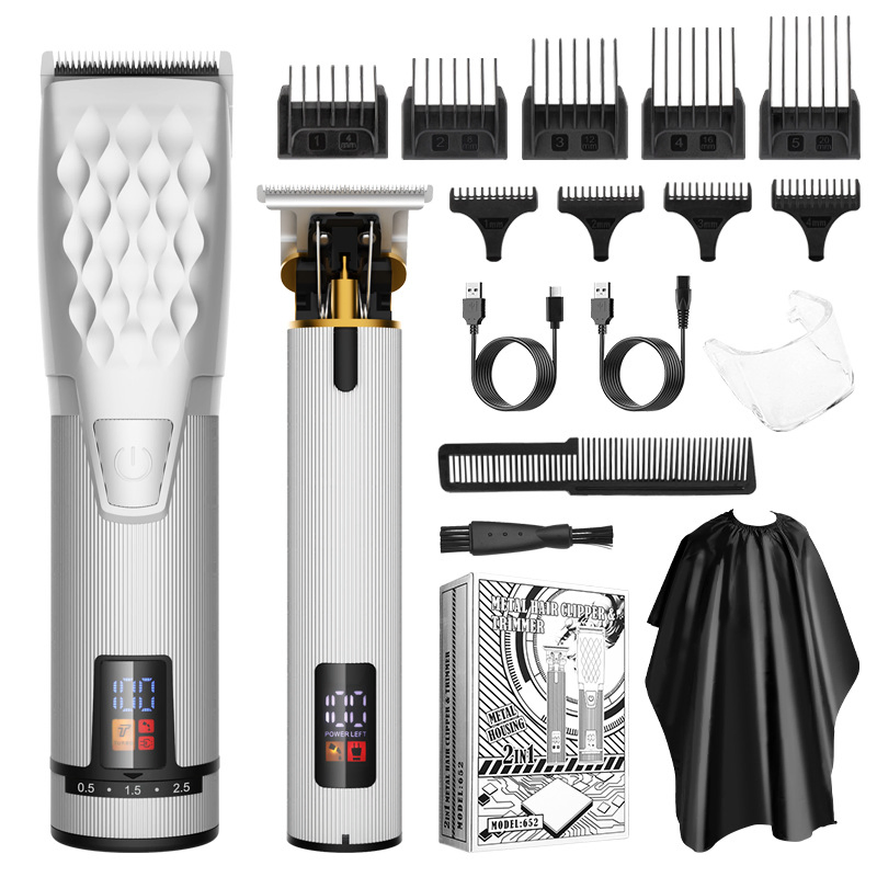 Hot Selling Men's Machine Barber Hair Salon High-Power Electric Push Clippers