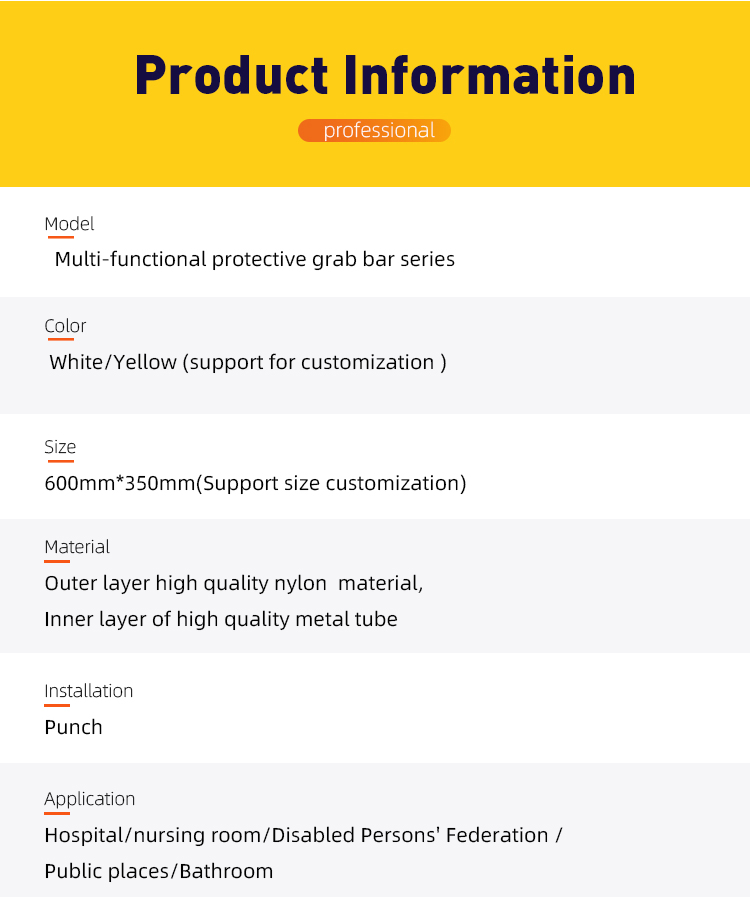 Bathroom Handrails 304 Stainless Steel Bathroom Elderly Grab Bar