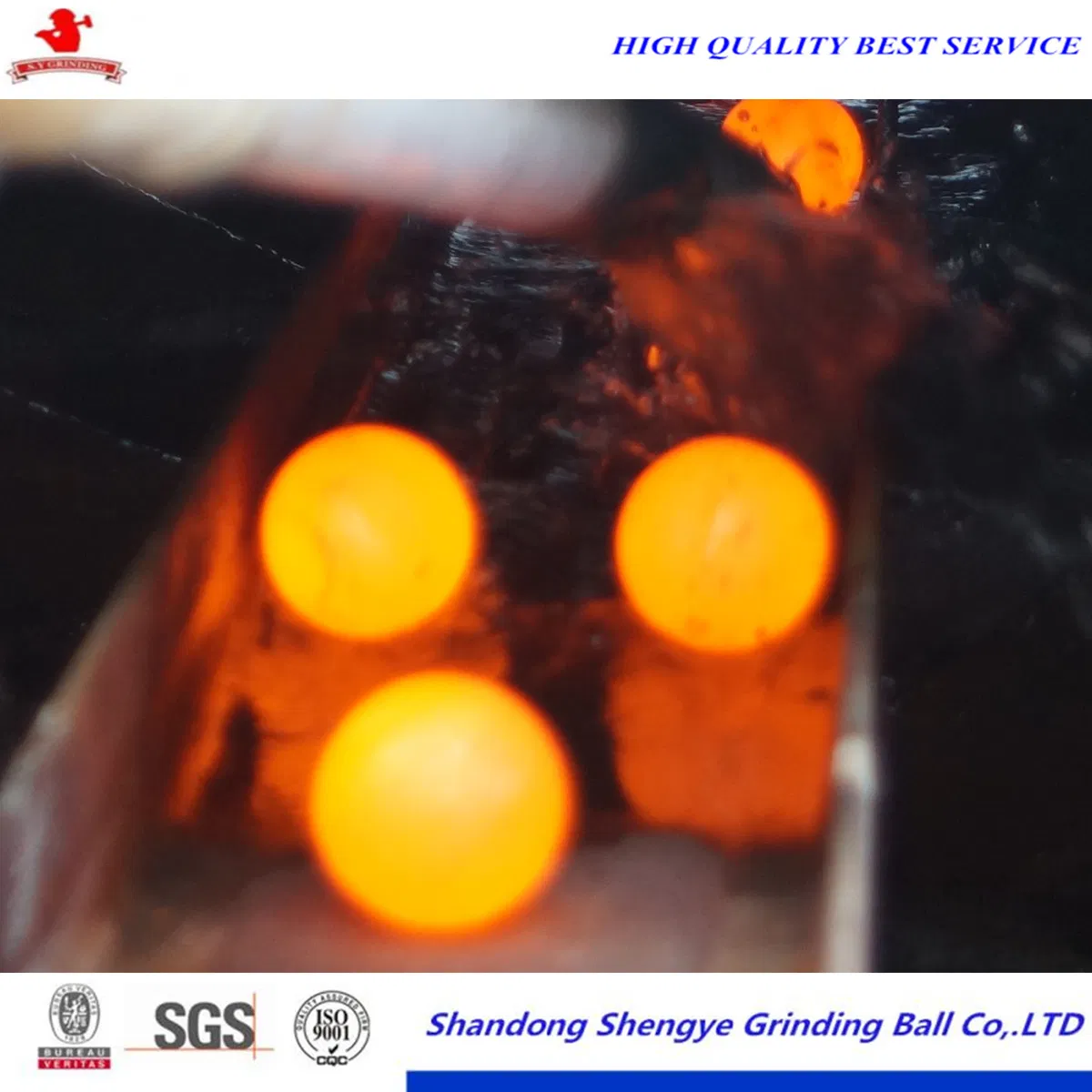 Кованые стальные шары для шаровых мельниц 1-6 дюймов