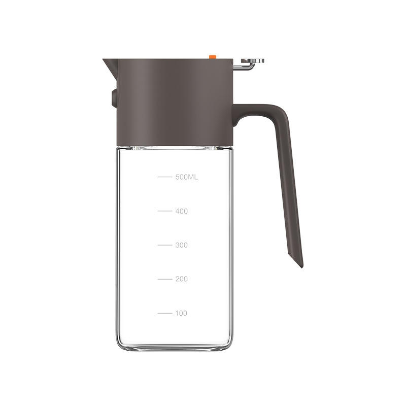 Third Generation High Borosilicate Glass Inverted Kitchen Cooking Tool Oil Bottle