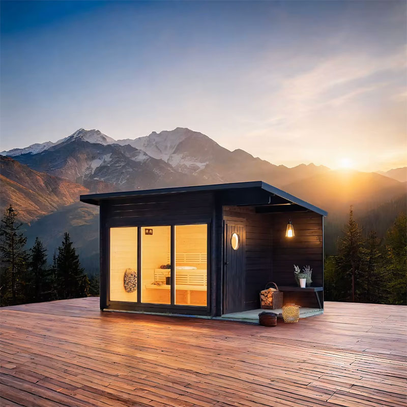 Инфракрасная сауна с панелью управления