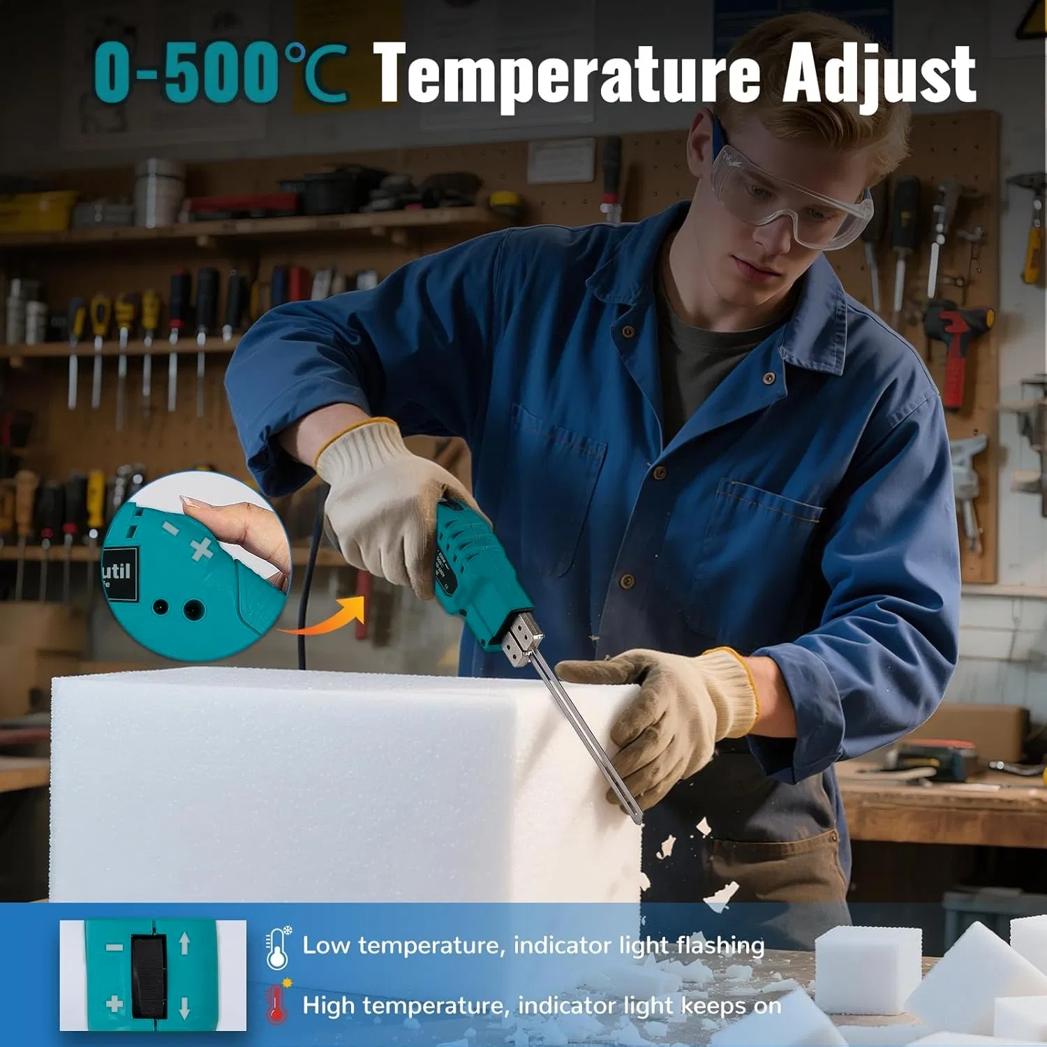 Electric Hot Knife Cutting Grooving EVA Sponge Thermal Foam (HK006)