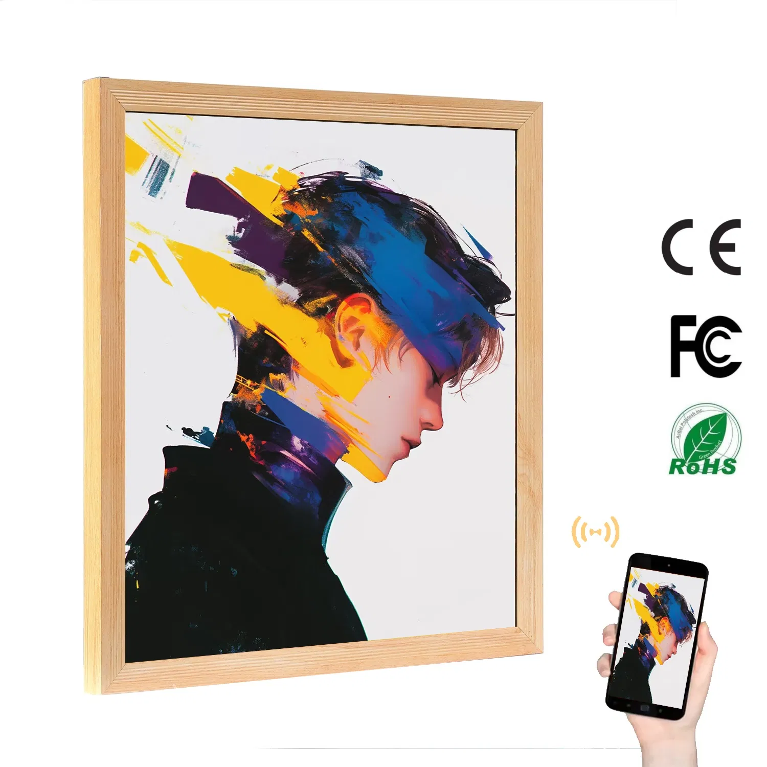 Smart TV Digital Photo Frame with Sophisticated High-Resolution Screen