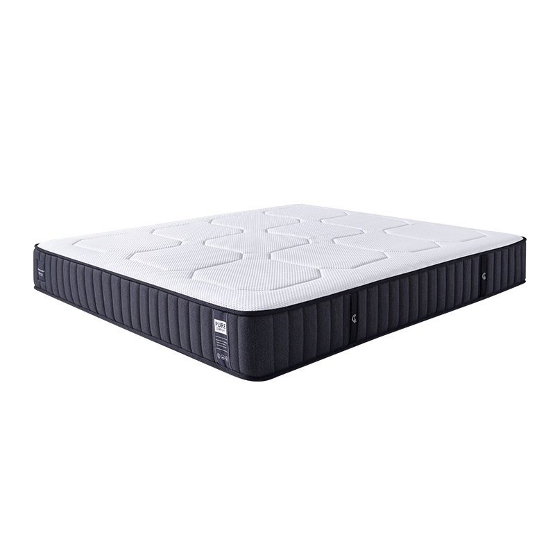 Customized High-Quality Products Breathable & Responsive Motion Isolation Eco-Friendly Natural Latex Mattress Innerspring Mattress for Five-Star Hotels