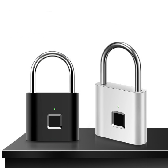 Yh3264 Mini Keyless Smart Security Lock, Fingerprint Padlock, for Cabinet Box House Door Gym, Travel Luggage Outdoor Suitcase