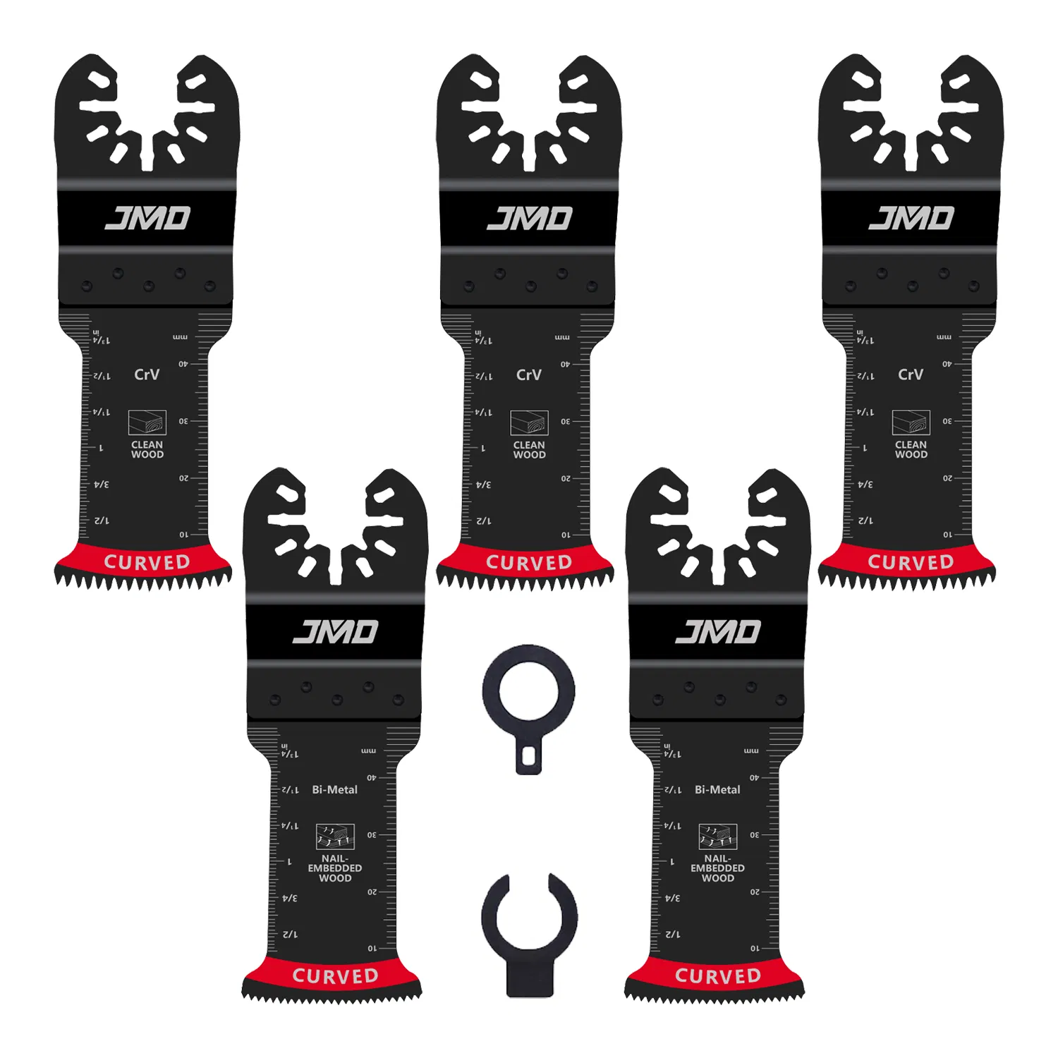 Quick Release Oscillating Saw Blade Compatible with Most Oscillating Tools